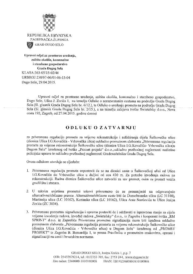 odluka o zatvaranju2904 001 Page 1